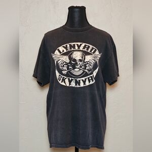 Classic Black [Lynyrd Skynyrd] Mens Fit//Unisex Tee《M》Newly Vintage 2004